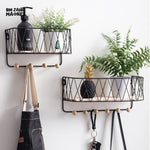 CRISS-CROSS WALL UTILITY SHELF