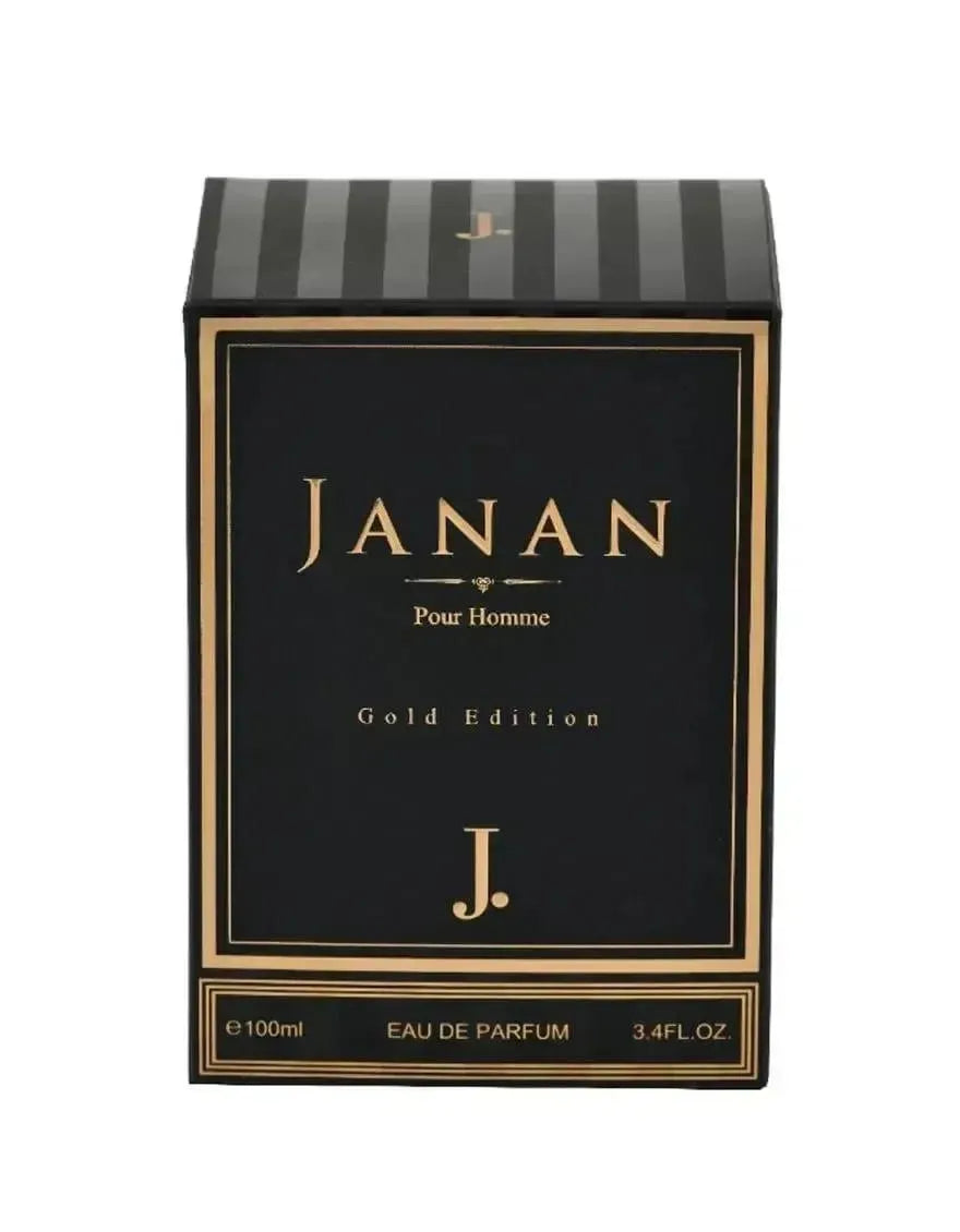 Janan Gold Edition Perfume for Men 100ml Black